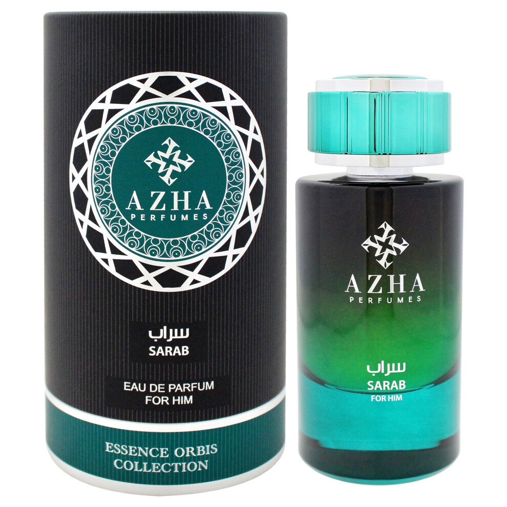 Azha Essence Orbis Collection - Sarab By For Men - 3.3 Oz Edp Spray