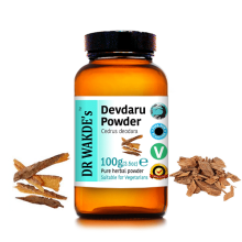 (100g /3.5oz) DR WAKDE'S Devdaru Powder (Cedrus deodara) | 100% Pure Ayurvedic Herb | Vegan, Plant-Based, All-Natural