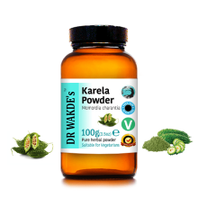 (100g /3.5oz) DR WAKDE'S Karela Powder (Bitter gourd or Bitter Melon) | 100% Pure Ayurvedic Herb | Vegan, Plant-Based, All-Natural