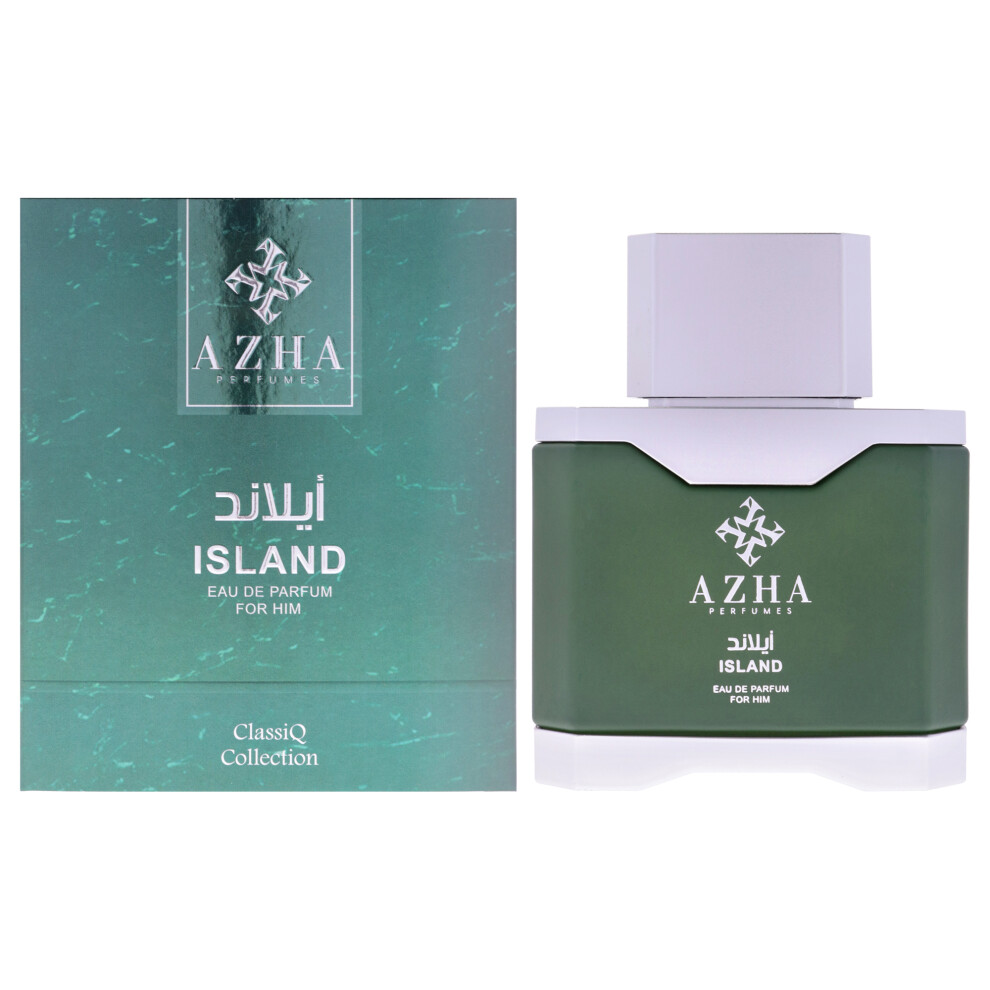 Azha Classiq Collection - Island By For Men - 3.3 Oz Edp Spray