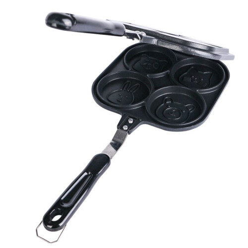 Egg Frying Pan Double-Sided Pancake Shape Griddle Pan Pancake Pan 2