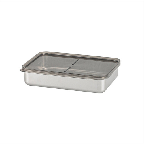 Food Storage Container Stainless Steel Kitchen Storage Box 800ML