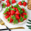 100 PCS Artificial Red Strawberries Fake Plastic Strawberry Decor 5