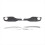 Front Bumper Fog Light Bezel Cover Frame Trim Kit for 1