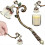 Retro candle extinguisher,,enamel colored candle cover 3