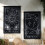 Printed Tassel Tapestry Decorative Hanging Background Wall Cloth, B 5
