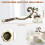 Retro candle extinguisher,,enamel colored candle cover 4