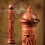 Vertical Redwood Solid Wood Burner 3