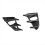 Front Bumper Fog Light Grille Cover Carbon Fiber Pattern 5