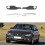 Front Bumper Fog Light Bezel Cover Frame Trim Kit for 4