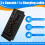 -40 Mini Console Controller Stage Light Controller for Party 5