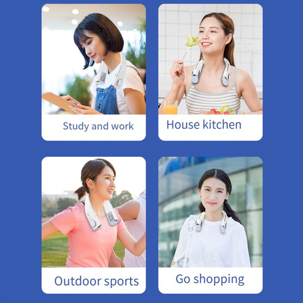 2400MAh Hanging Neck Fan Folding Lazy Bladeless Hanging Neck Fan,A-image-OPC-PMGDW7J-NEW