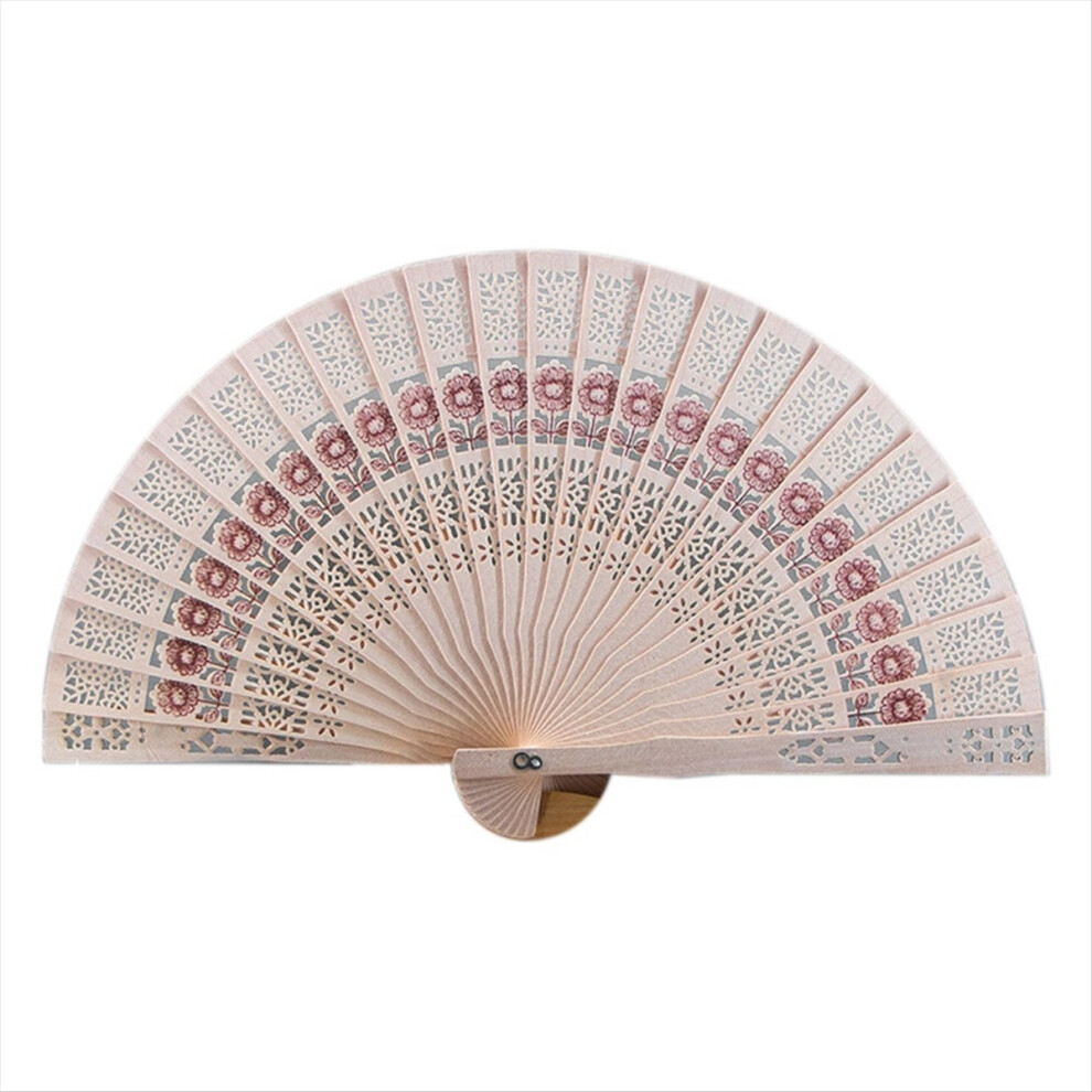 Fashion Wedding Hand Fragrant Party Carved Folding Fan A-image-OPC-PMGDW9K-NEW