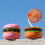 Mini Rechargeable Fan 500mAh Burger Shape Multifunction Desk Fan,B 3
