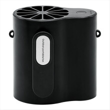 Portable Cooling Clip Fan, Waist Fan Outdoor Undershirt Fan Black