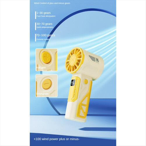 High Speed Fan Fast Cooling Fan Silent Fan for Work and Study C 2