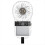 Handheld Mini Fan with Adjustable Speed and 1200mAh Battery White 1