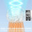 Handheld Mini Fan with Adjustable Speed and 1200mAh Battery White 4