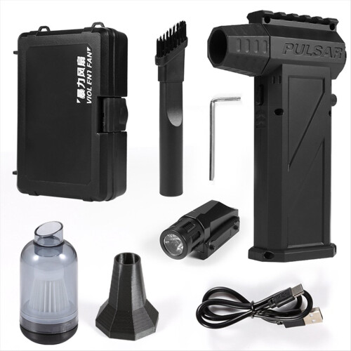 Violent Blower Industrial Duct Fan with Flashlight 1
