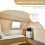 Insulation Cover with Strips Adhesive for Attic Fan, A 4