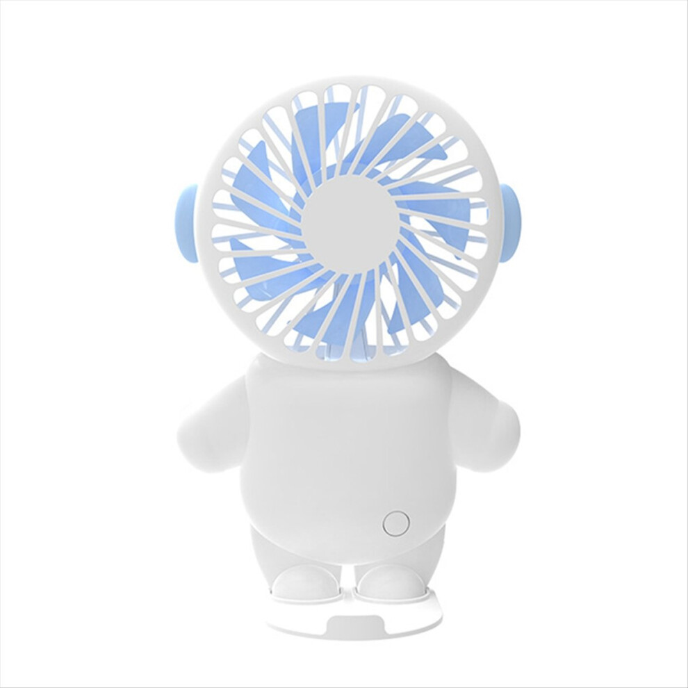 USB Charging Small Fan Portable Blue Astronaut Mini Fan Blue-image-OPC-PMGDWQN-NEW