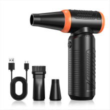 Portable Brushless Mini Air Duster - Multi-Use Compressed Air Blower