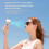 Handheld Infinitely Variable Speed Folding Fan 120 Wind Speeds Grey 6