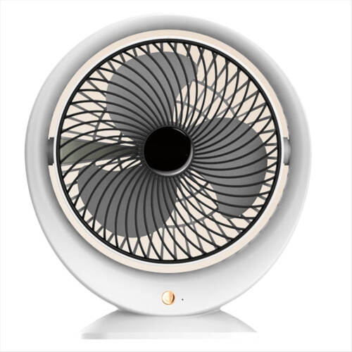 Small Fan Desktop USB Fan Home Dormitory High Wind Power Black 1