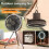 10000mAh Camping Fan Rechargeable Table Fan Light Gray 6