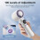 Handheld Turbo Fan 4000mAh USB Rechargeable Black 5