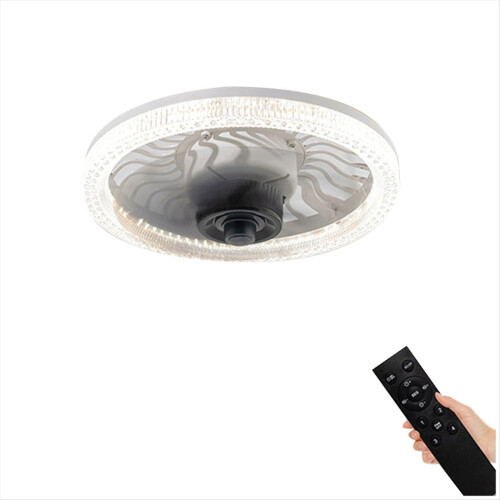 Light Socket Fan with Dimmable Brightness and Color Temp,A 1