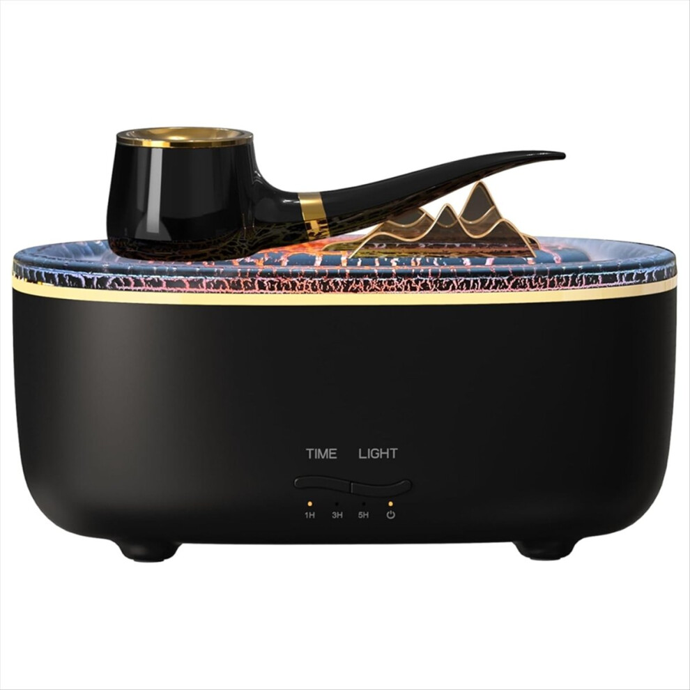 Pipe Essential Oil Diffuser 2 Mist Modes Timer Waterless Auto-Off B-image-OPC-PMGDXBP-NEW