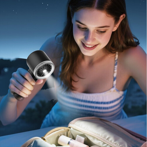 Portable Handheld Turbo Fan High Speed Rechargeable Powerful 2