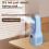 Air Conditioner LED Display Desktop Fanless Blade Cooling Fan A 5