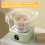 6L Mini Washer with Drain Basket Foldable for Apartment A EU Plug 4