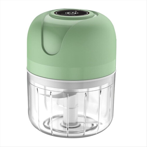 Electric Garlic Chopper, USB Rechargeable Mini Food Processor A 1