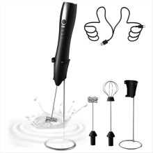 Frother Wand,Electric Frother Wand Handheld Coffee Foam Maker