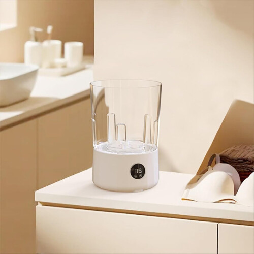 Portable Washing Machine 1.5L Mini Laundry Machine Rechargeable 2