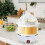 Electric Egg Cooker Boiler Maker Single Layer Egg Maker,EU Plug 3
