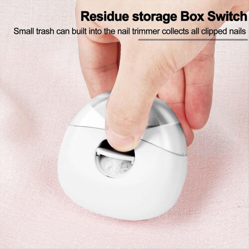 Electric Nail Clipper with LED Light & 2 Speeds 2