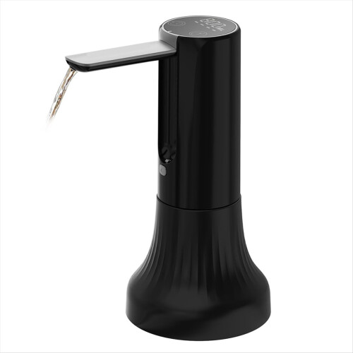 Water Dispenser, Detachable Automatic Drinking Water Pump Black 1