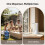 Water Dispenser, Detachable Automatic Drinking Water Pump White 5