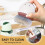 Dish Scrub Brush with Soap Dispenser Pot Brush with Bottom Bracket A 3