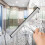 Stainless Steel Shower Squeegee with Adhesive Hook 5