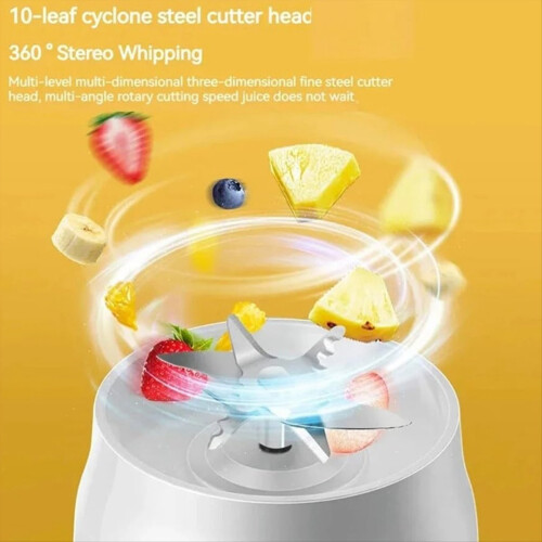 Portable Smoothie Blender USB Rechargeable Mini Juicer Cup 2