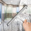 2-pack multi-purpose shower scrapers
Squeegees with adhesive hook
Stainless steel wiper 3