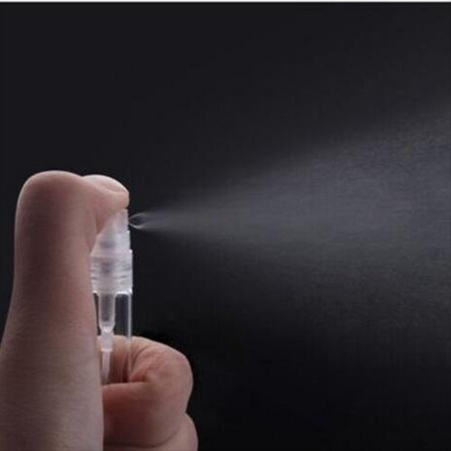 60Pcs Mini Bottle 2Ml,Refillable Plactic Bottle 2