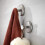 No-Drill Hooks Shower Hooks Glass Door Wall 304 Clothes Hook,Black 5