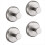No-Drill Hooks Shower Hooks Glass Door Wall 304 Clothes Hook,Silver 2