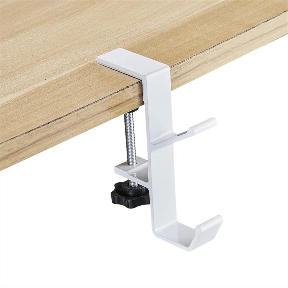 1 Piece Adjustable Table Side Hook, Hook Stand Without Drilling,White-image-OPC-PMGDZZM-NEW